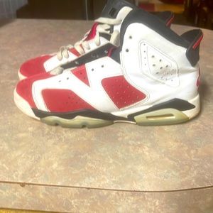 Jordan 6s worn a few times